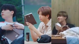 BTS reading Almond